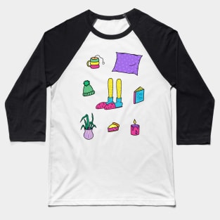 Cozy Vibes Only Baseball T-Shirt